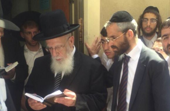 הגר"ש כהן בלימוד בבית קייט שבטבריה