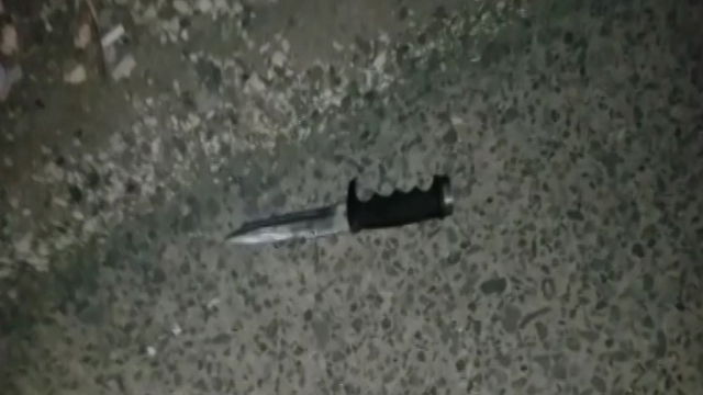 הסכין ששימשה את המחבל