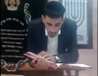 צפו: השיעור האחרון בהלכות בית כנסת לפני פינוי "איילת השחר"