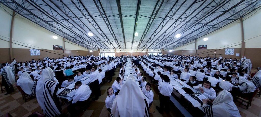 הרבי מסאטמר ערך ביקור במחנה הקיץ לילדי החסידות