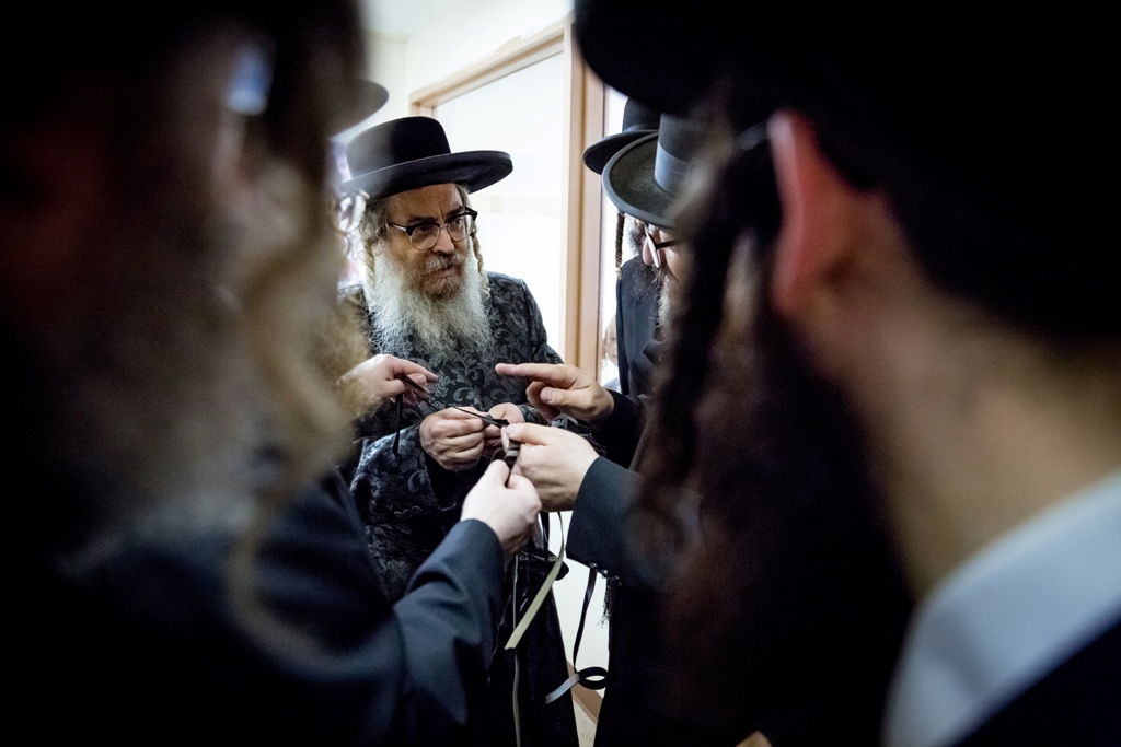 הרבי מסאטמר ערך ביקור במחנה הקיץ לילדי החסידות