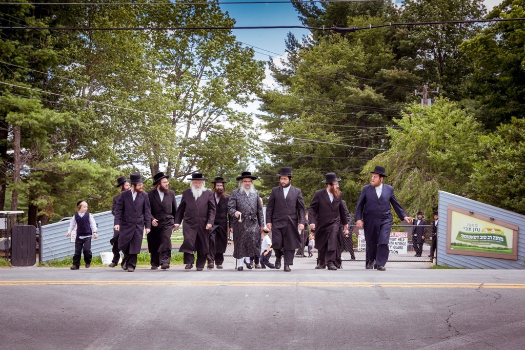הרבי מסאטמר ערך ביקור במחנה הקיץ לילדי החסידות