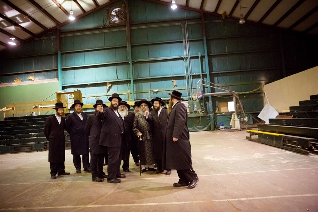 הרבי מסאטמר ערך ביקור במחנה הקיץ לילדי החסידות