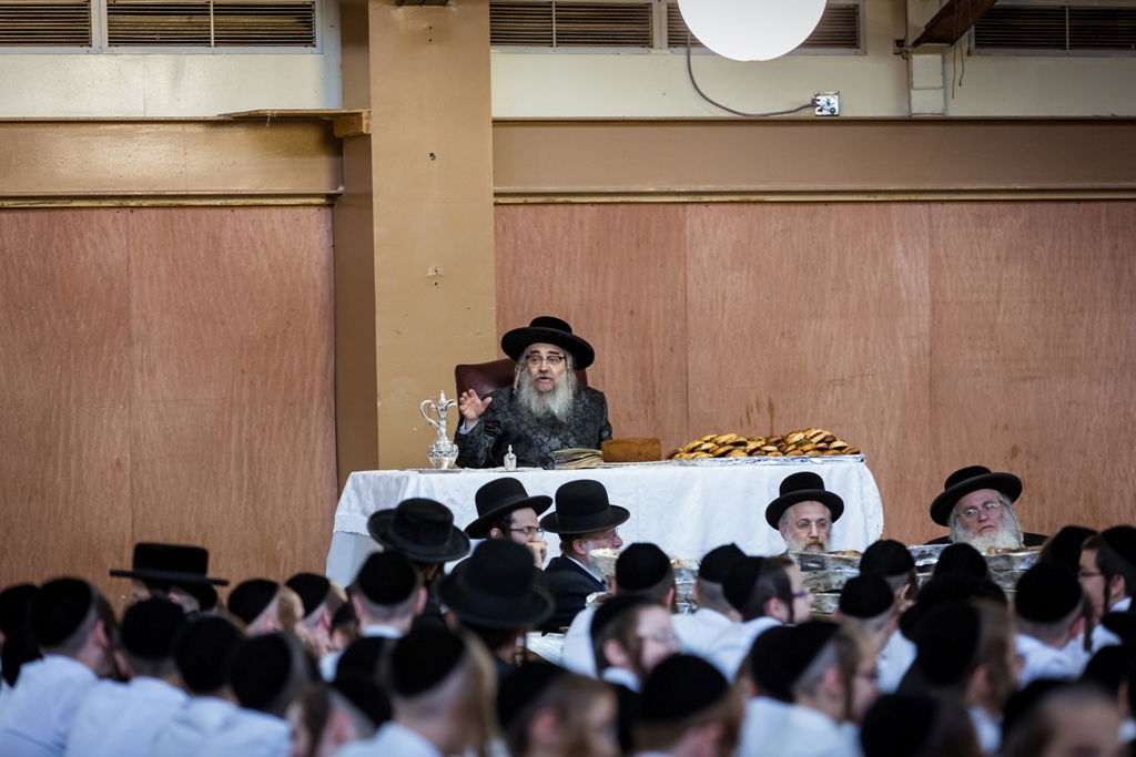 הרבי מסאטמר ערך ביקור במחנה הקיץ לילדי החסידות