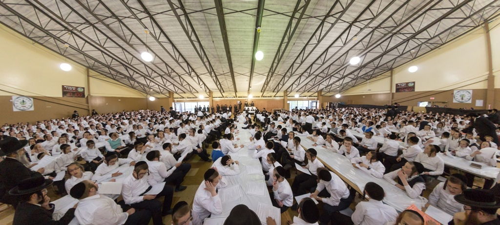 הרבי מסאטמר ערך ביקור במחנה הקיץ לילדי החסידות