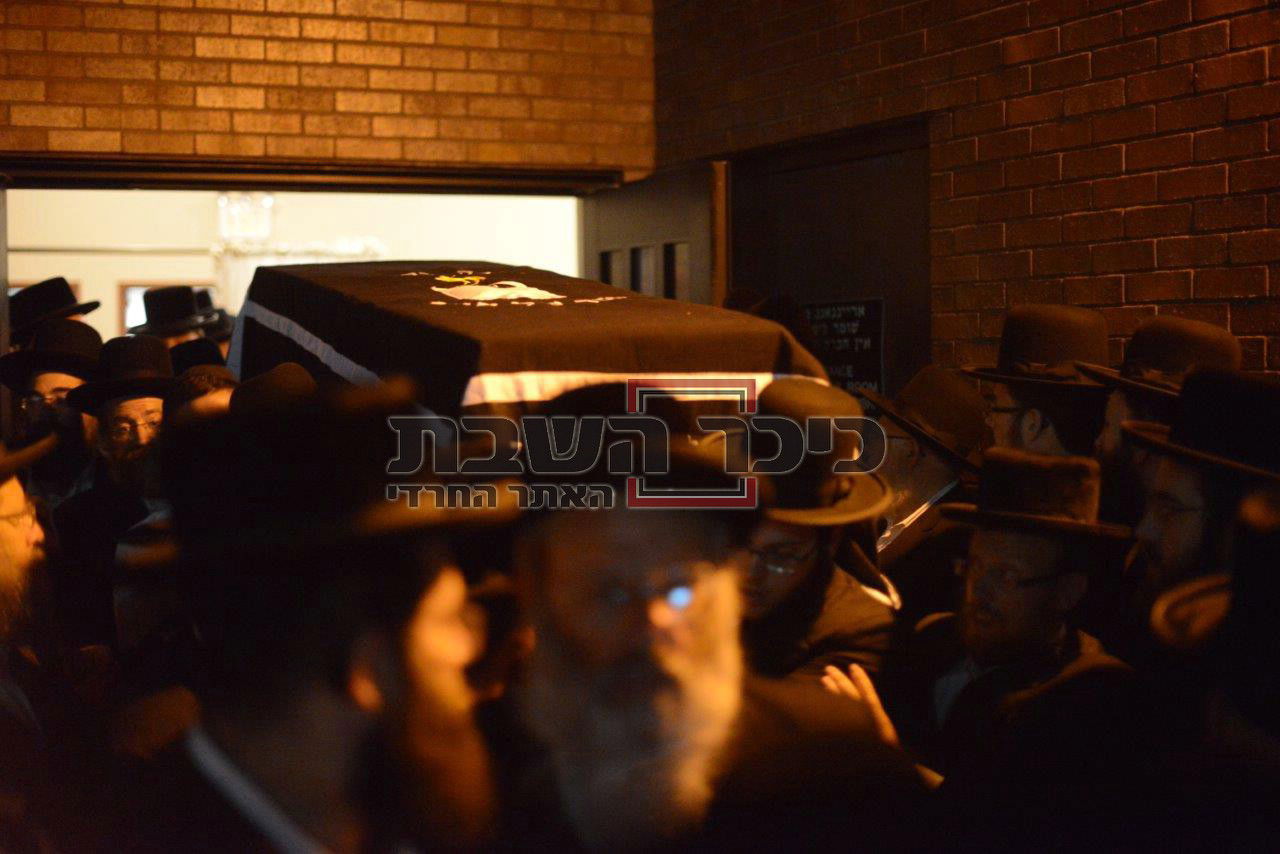 תיעוד דומע: הלוויית רייזל מורגנשטרן ע"ה