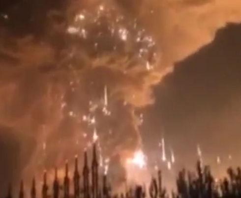 44 הרוגים ו-350 פצועים בפיצוץ הגדול בסין, הלהבות בערו כל הלילה