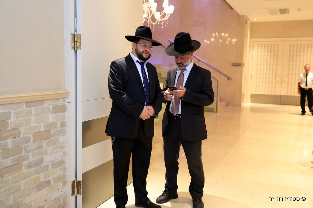 חגיגת בר המצווה לבנו של אשר מדינה מזכיר סיעת ש"ס • גלריה