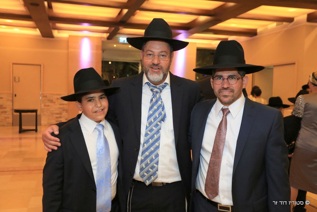 חגיגת בר המצווה לבנו של אשר מדינה מזכיר סיעת ש"ס • גלריה