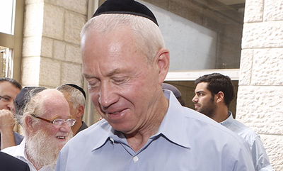 השר יואב גלנט בחברון, הבוקר