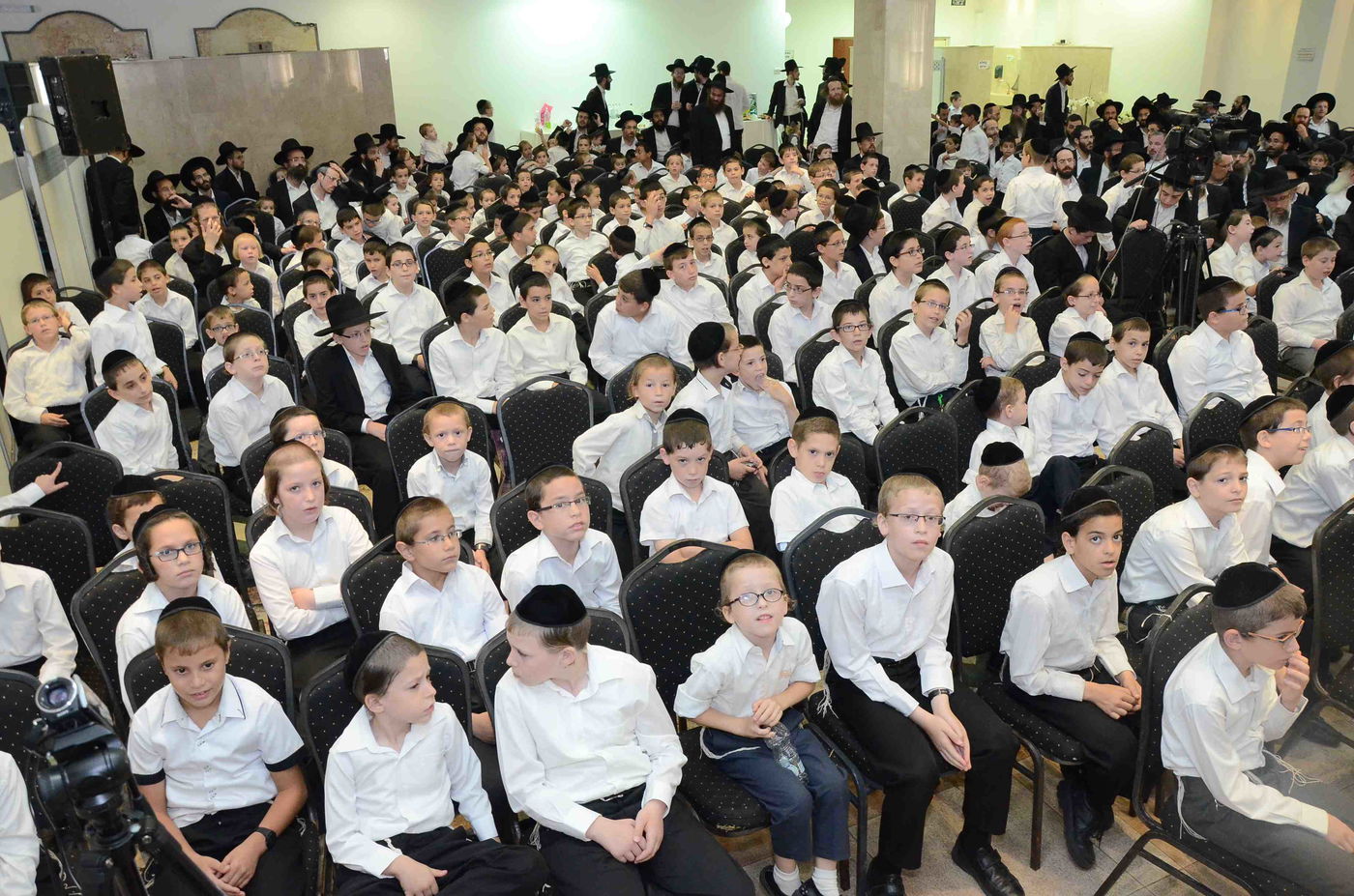 אנשי 'הפלג' הירושלמי חגגו את פתיחת החיידר בבני ברק