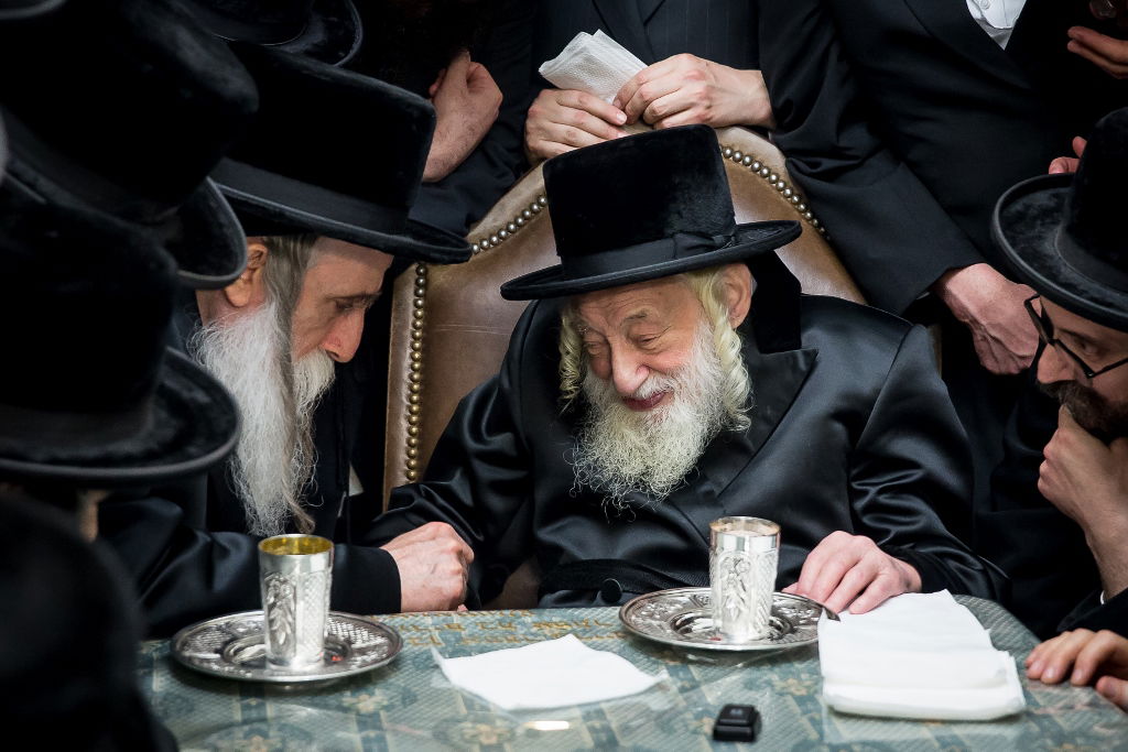 האדמו"ר ממחנובקא ביקר אצל האדמו"רים מסקולען ומסקווירא. צפו