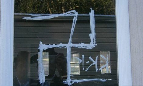 בפעם השנייה השבוע: כתובות נאצה רוססו על בית כנסת בטקסס