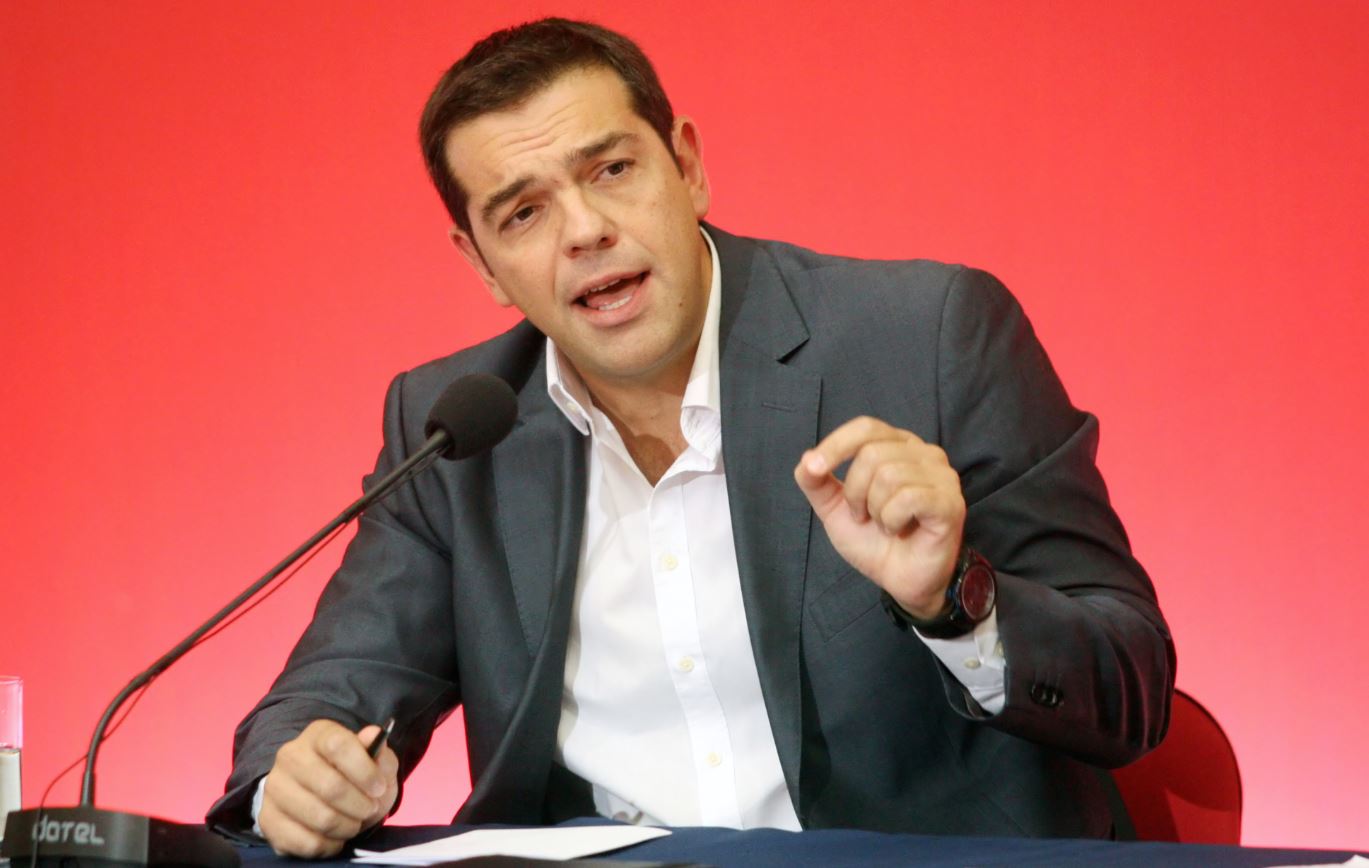 ראש ממשלת יוון אלכסיס ציפראס