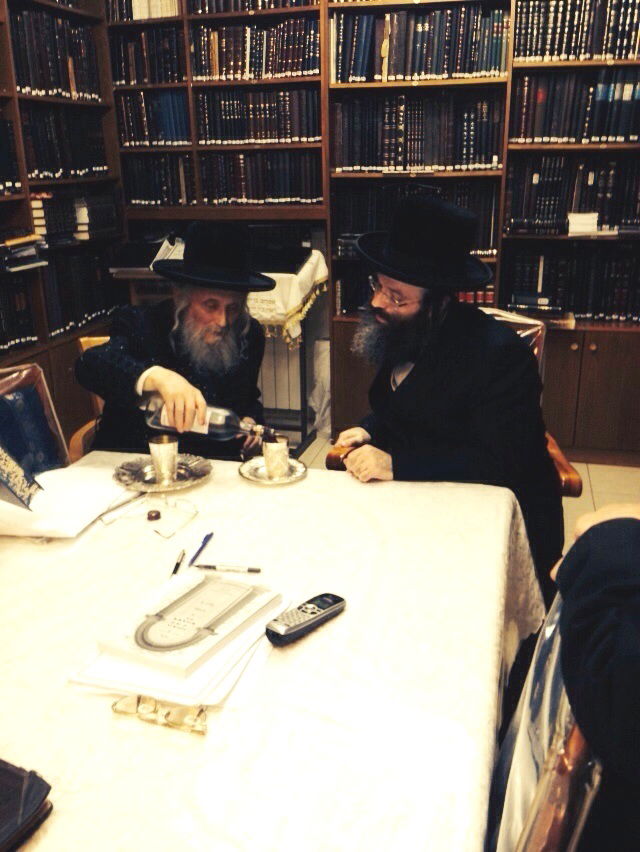 ביקור אב"ד בעלעד בישראל • גלריה