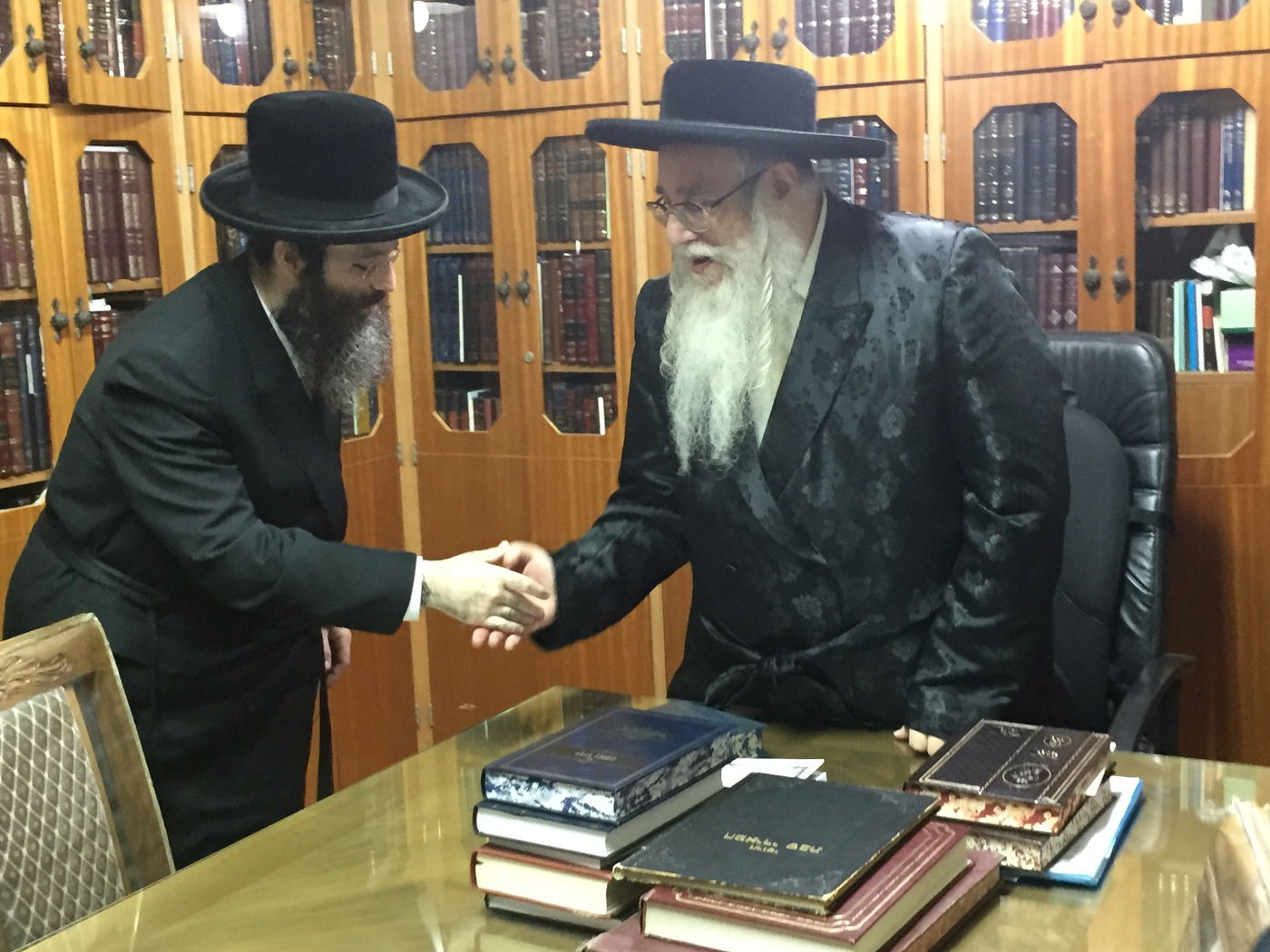 ביקור אב"ד בעלעד בישראל • גלריה