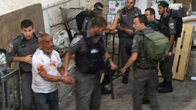 זירת האירוע בירושלים, היום