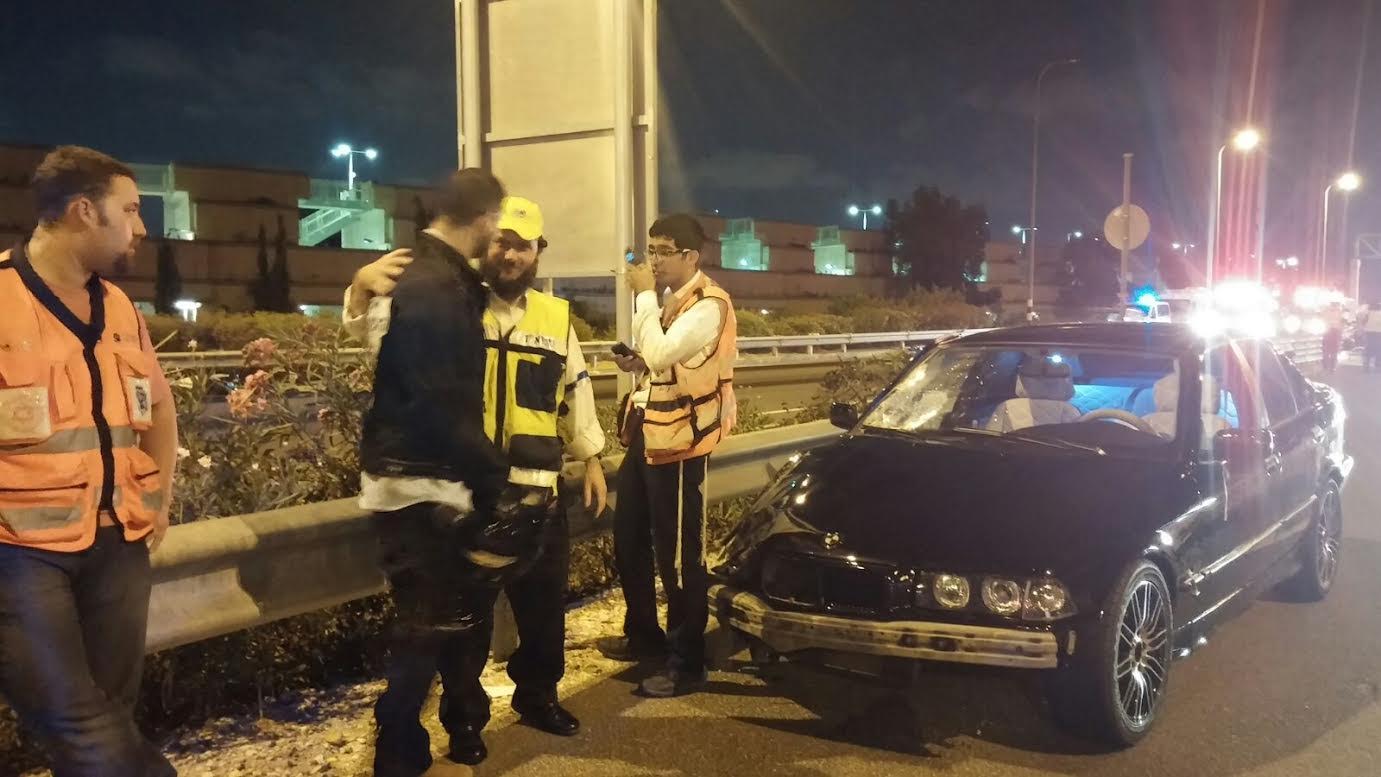 זירת התאונה