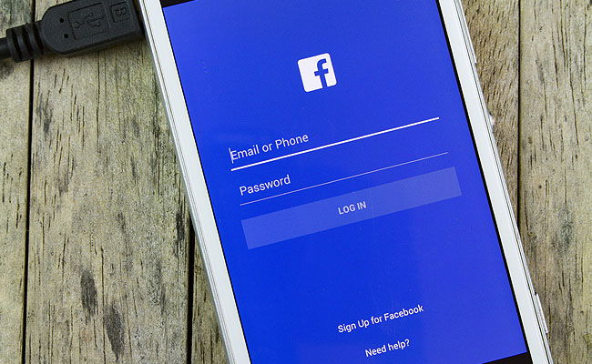 פייסבוק בנייד