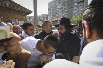 האדמו"ר רבי יאשיהו פינטו בציון הפלא יועץ, בשנה שעברה