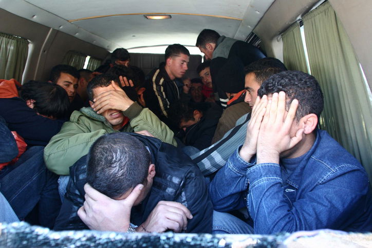 בני ברק: 51 שב"חים נעצרו במבצע לילי