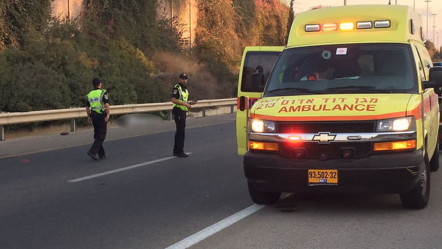 זירת התאונה