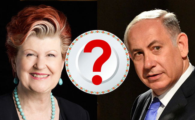 נתניהו והשפית אנני פאולדה