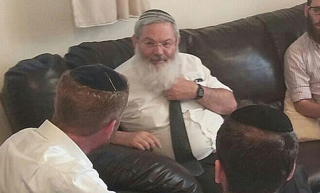 סגן השר אלי בן דהן עם החיילים החרדים