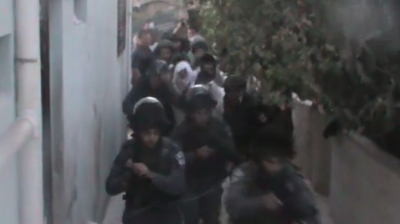 כוחות המשטרה וצה"ל מחלצים את תלמידי הישיבה בחברון, אמש