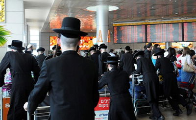 בנתב"ג נערכים לרבבות הטסים לאומן וליעדים אחרים בחו"ל