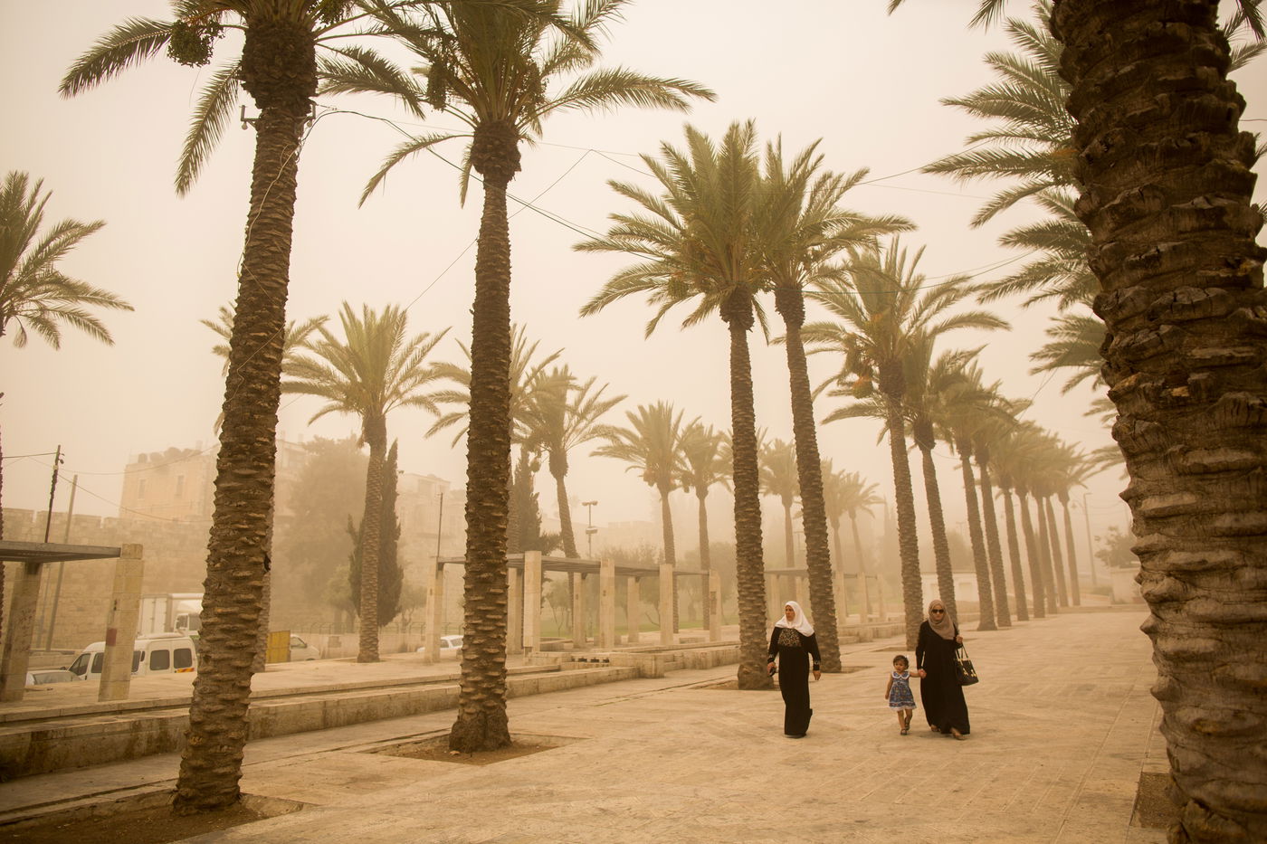 לא נעים • תמונות מהאובך ברחבי הארץ