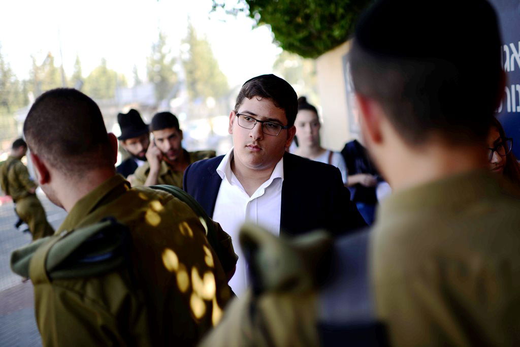 גלריה: מתגייסים חרדים ל"נצח יהודה"