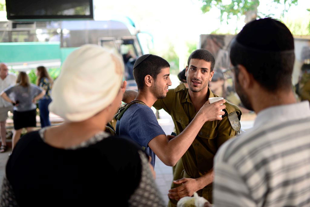 גלריה: מתגייסים חרדים ל"נצח יהודה"