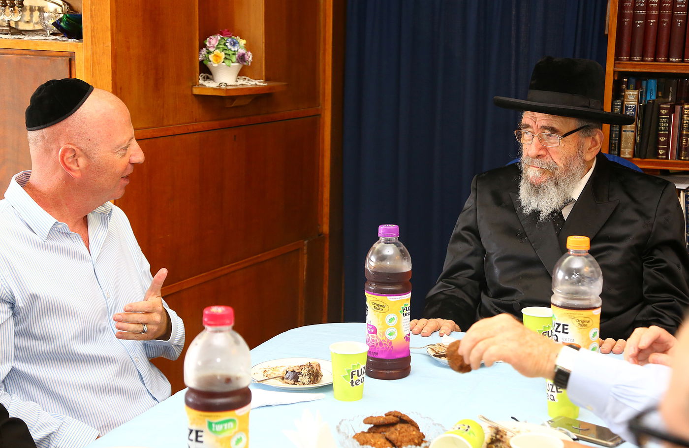 טל רבן עם הגרמי"ל לנדא