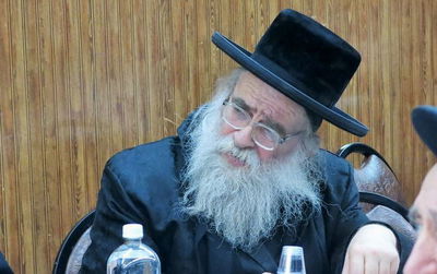 אב"ד מאקווא לחסידיו: "קבלו תענית דיבור בשבת האחרונה של השנה"