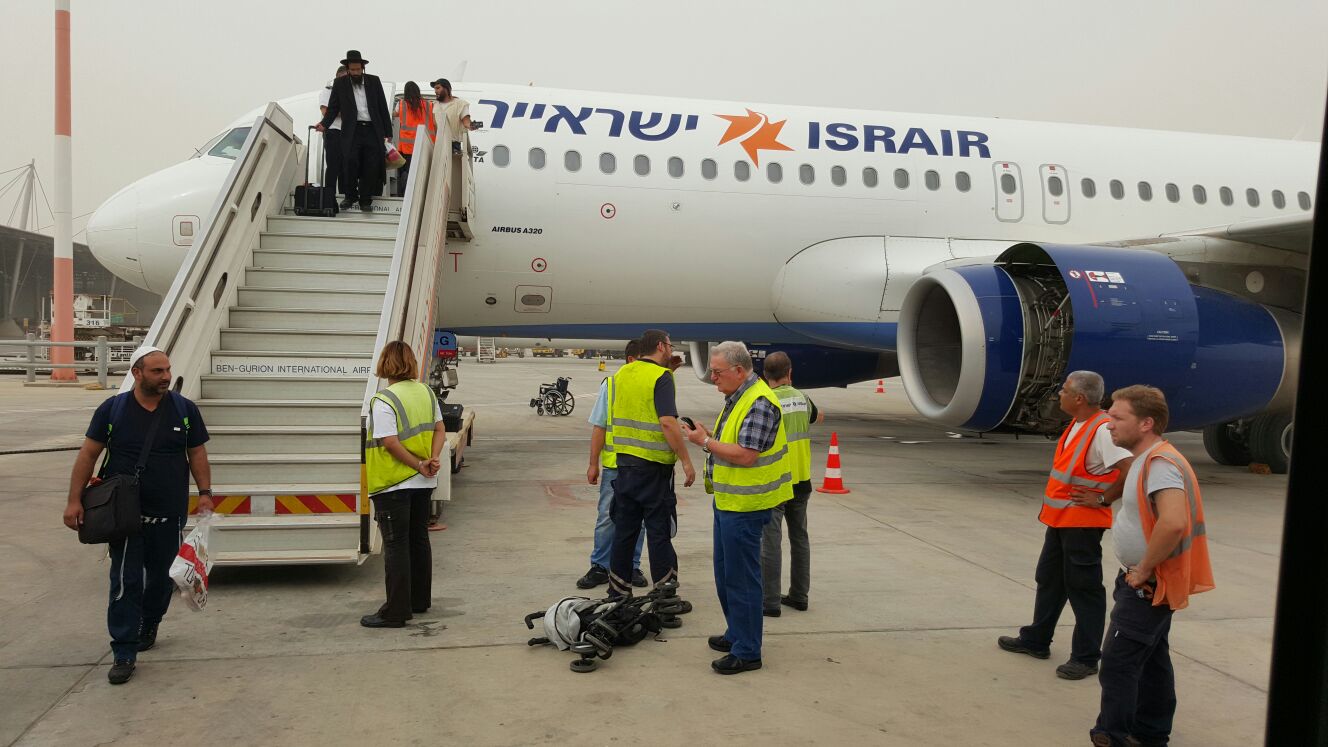 בדרך לאומן: תקלה נתגלתה במטוס והוא נחת חזרה בנתב"ג