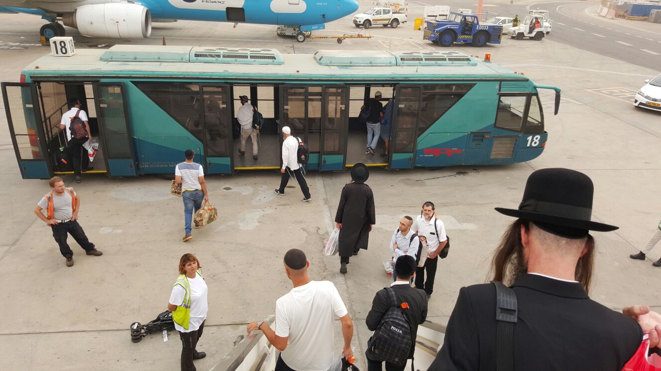 בדרך לאומן: תקלה נתגלתה במטוס והוא נחת חזרה בנתב"ג