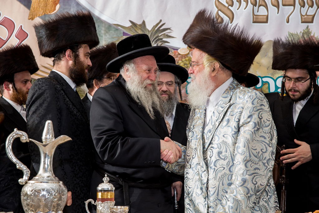 גלריה: הנגיד ערך שבע ברכות לנכד האדמו"ר ממונקאטש