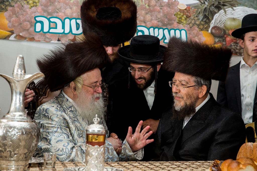 גלריה: הנגיד ערך שבע ברכות לנכד האדמו"ר ממונקאטש