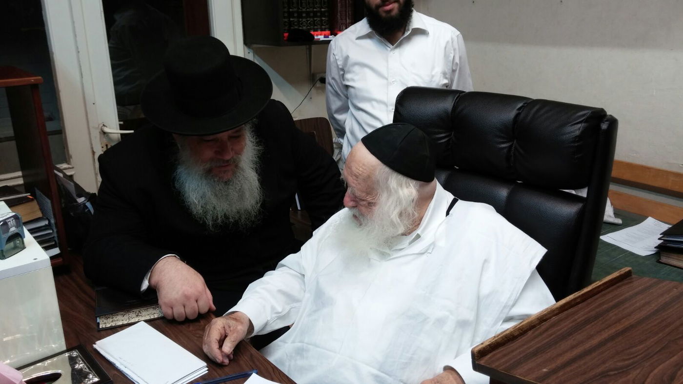 מפתיע: חנוך זייברט ביקר אצל מרן הגר"ח קנייבסקי