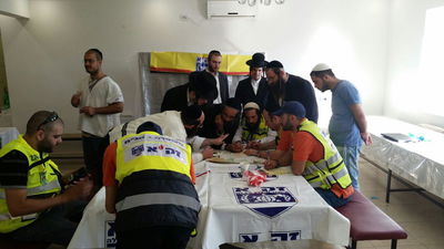 צוות זק"א באומן. מצטרפים לחיפושים