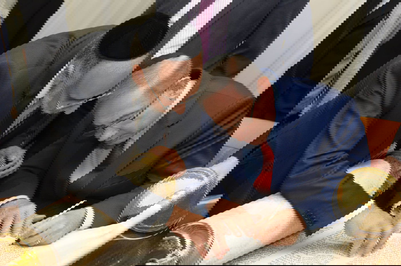 נתניהו כתב יחד עם ליצמן אות בס"ת לזכר זידאן סייף