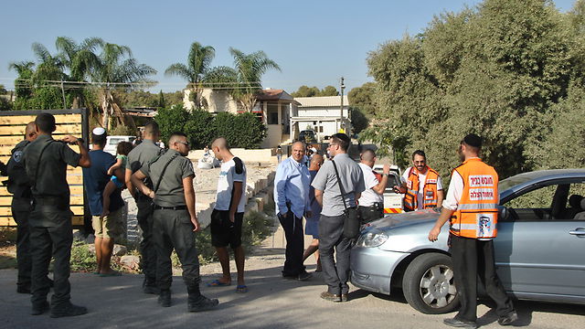 זירת האירוע במושב זנוח