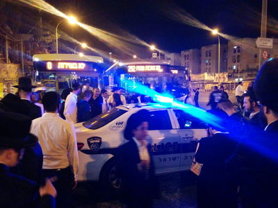 ירושלים: פצועים קשה וקל בתאונה בצומת בר אילן