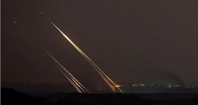 יירוט הרקטה בשמי אשדוד, הערב