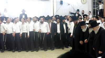 תיעוד סוחף: שמחת בית השואבה בסלבודקא