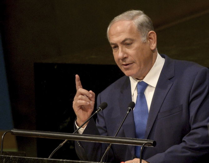 ראש המשלה בנימין נתניהו, אמש על בימת האו"ם
