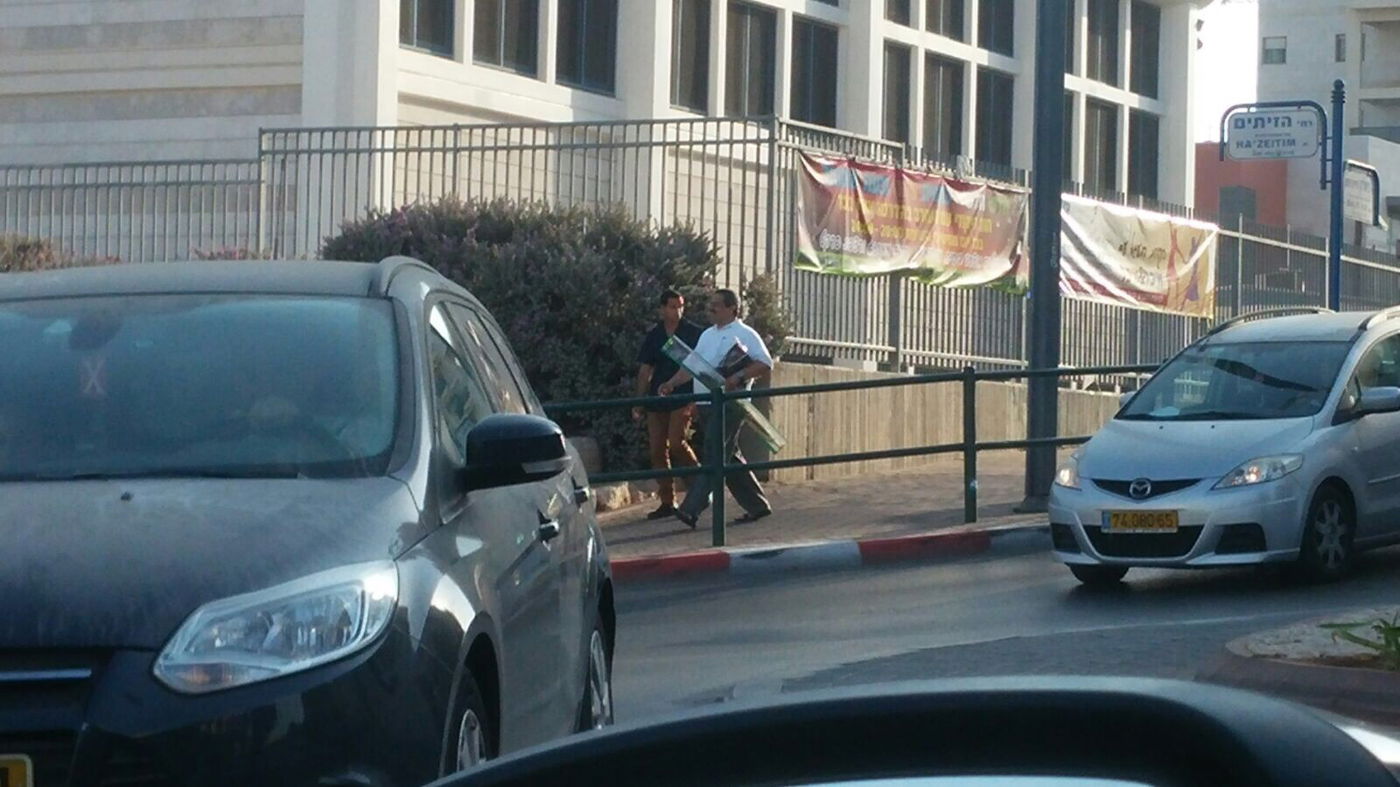 תיעוד: המפכ"ל המיועד רוני אלשיך חזן בתפילת הושענא רבה