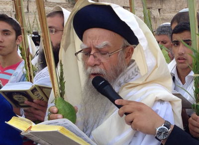 הראשל"צ הרב אליהו בקשי דורון, הבוקר