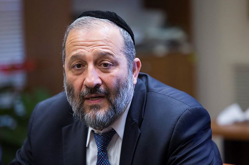 מתפטר מהכנסת. אריה דרעי